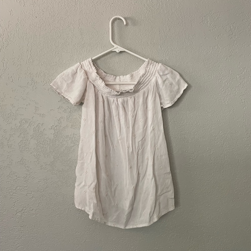 Old navy white off the shoulder top